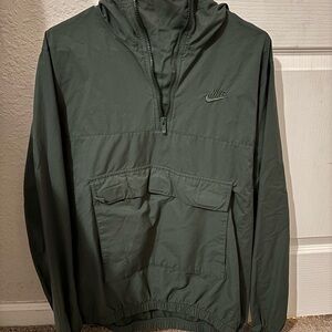 Nike Men's Olive Windbreaker Jacket